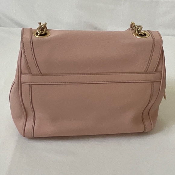 DOLCE & GABBANA Padlock 2-Way Flap Satchel Pink - Picture 2 of 16